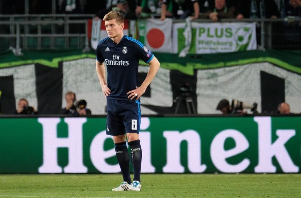 Kroos was not happy with the kick-off time for the game. EFE