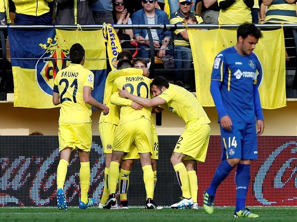 El Villarreal se impuso en las dos últimas visitas del Getafe. EFE