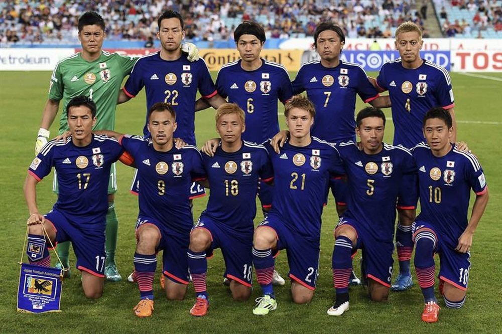 Japón le endosó un 4-0 a Tailandia. EFE