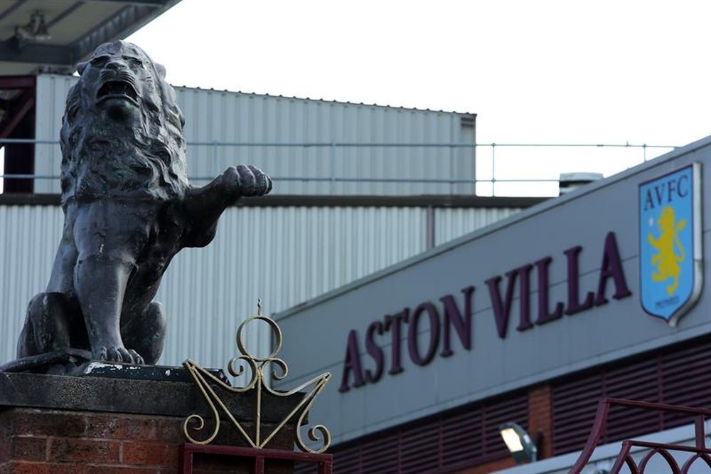Aston Villa have been relegated from the Premier League. EFE/Archivo