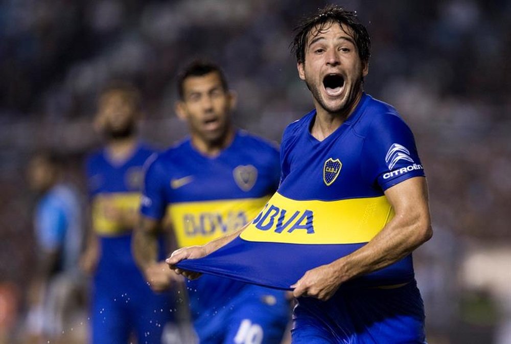 Nicolás Lodeiro podría abandonar Boca Juniors. EFE