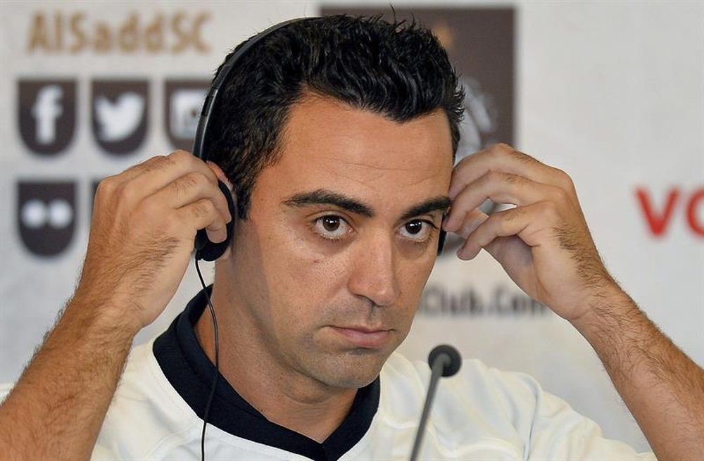 José Galán se deshizo en elogios hacia Xavi. EFE