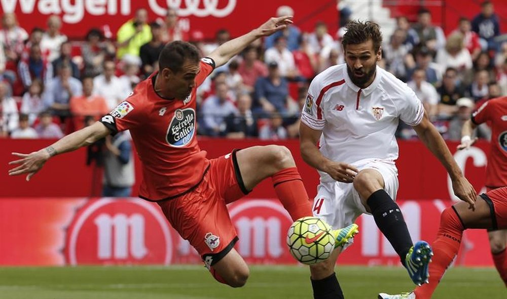 El Sevilla quiere poner a Llorente en la Premier League. EFE