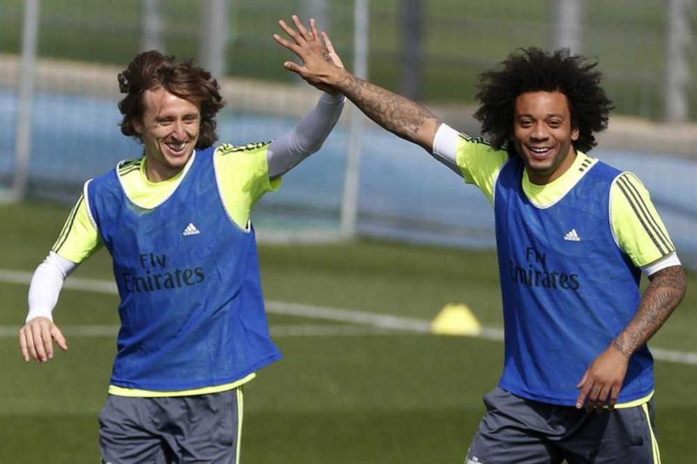 A Modric y Marcelo les toca esperar. EFE