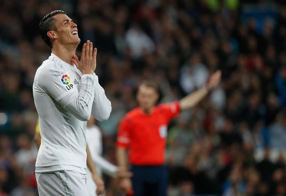 Real Madrid Cristiano Ronaldo suffered injury against Villarreal. EFE