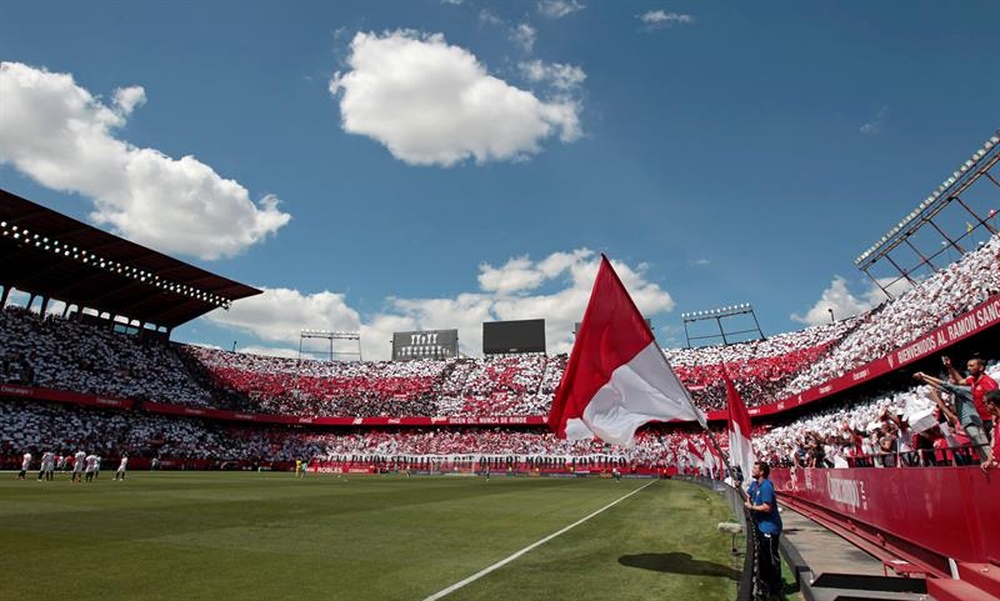 El himno del Sevilla hizo un milagro. EFE