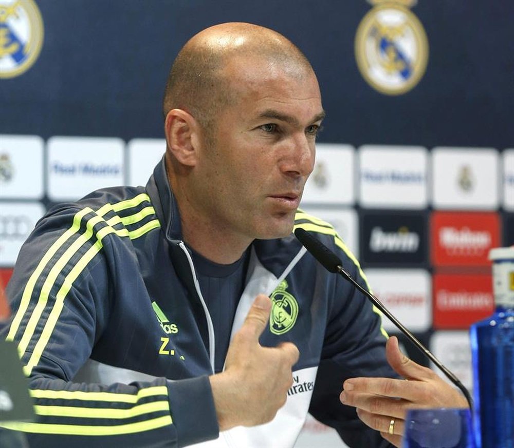 Zinedine Zidane ha confirmado la presencia de Cristiano y las bajas de Benzema y Casemiro. EFE