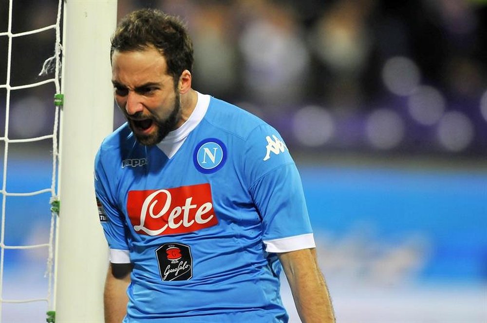 Higuain is about to change his club. AFP