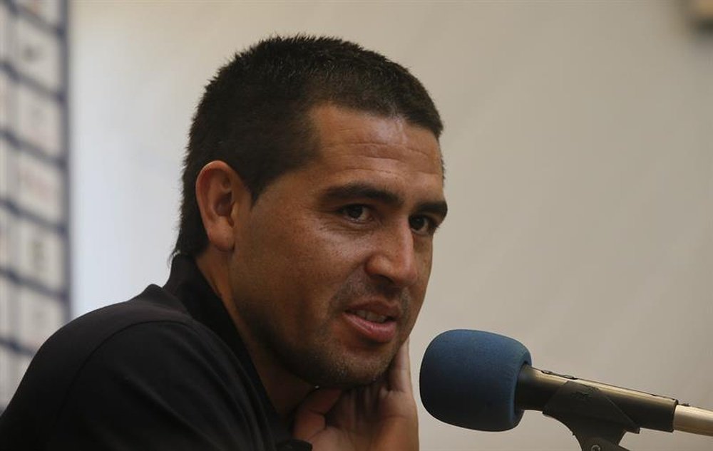 Riquelme spoke openly about his country Argentina and their opponents Spain. EFE/Archivo