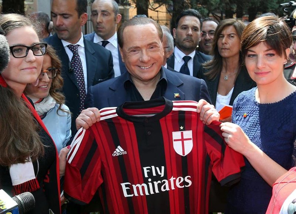 Berlusconi duda sobre la posibilidad de ser presidente de honor. EFE/Archivo