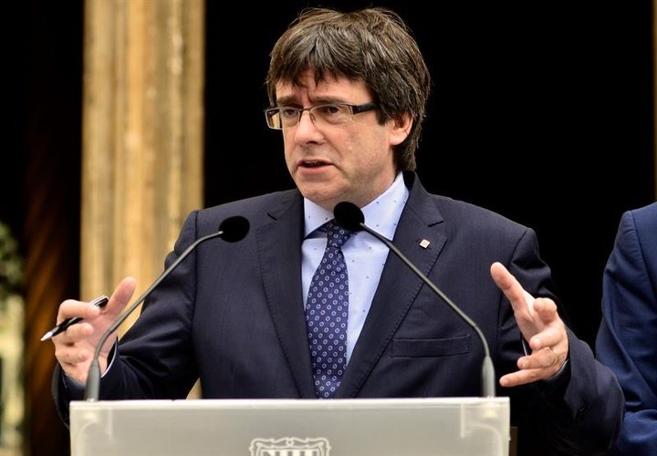 El President de la Generalitat celebró el histórico ascenso del Girona en Montilivi