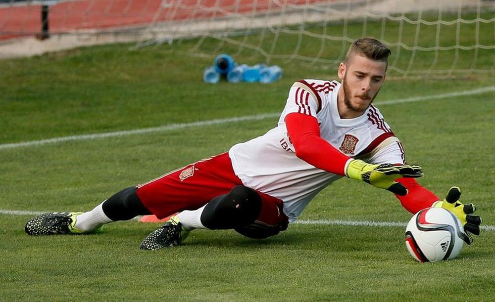 Real Madrid want to sign De Gea next summer. EFE/Archivo