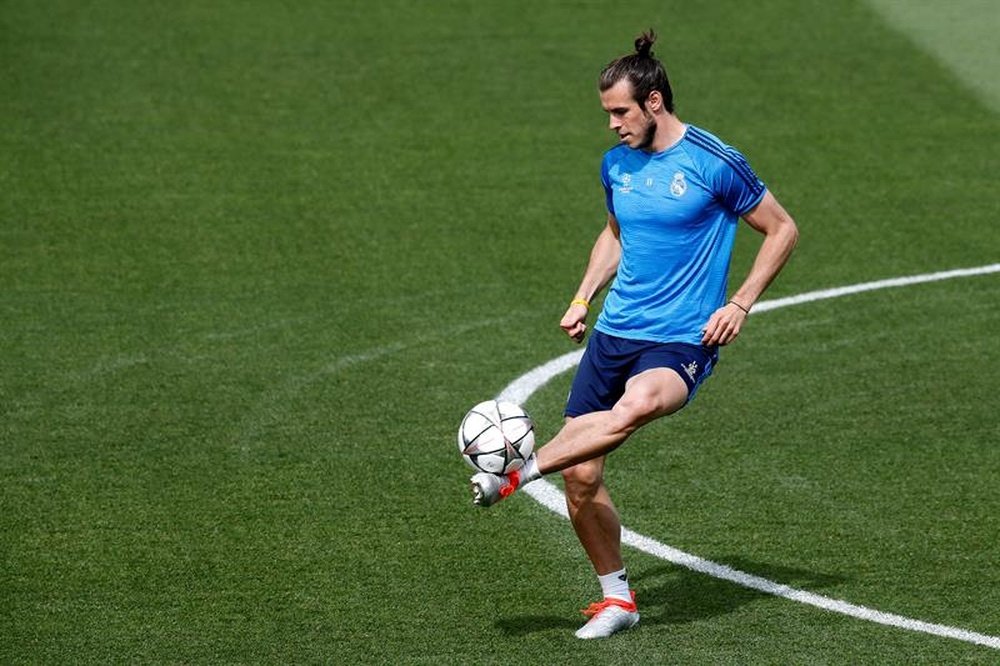 Real Madrid's Gareth Bale is feeling optimistic ahead of the Champions League final. EFE