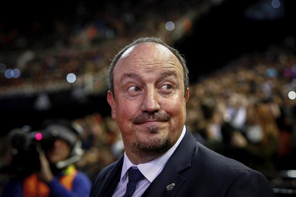 Rafa Benitez was awarded a bonus by Real Madrid after they won the Champions League. EFE/Archivo