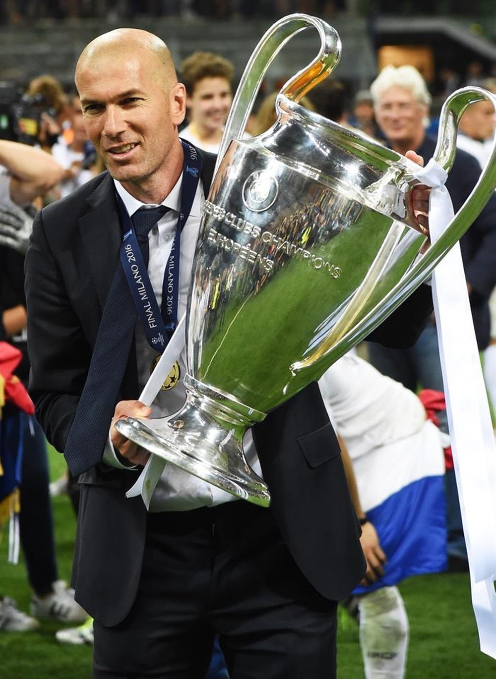 Zidane fait déjà partie de l'histoire du Real Madrid. EFE