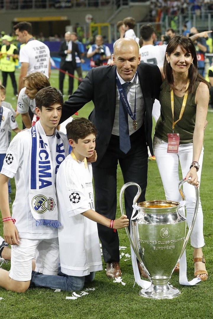 Zidane fier de son fils sur les réseaux sociaux : buteur avec le Real Madrid !