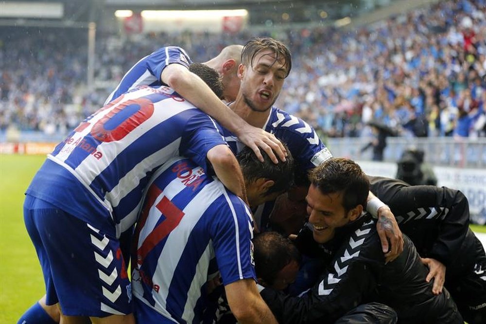 Alaves have been promoted to Spain's top flight. EFE