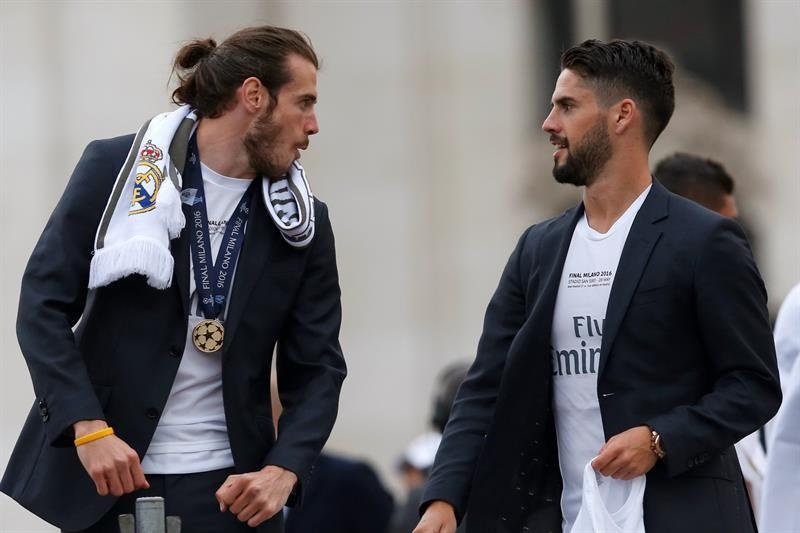 United are reportedly after Bale and Isco. EFE/Archivo