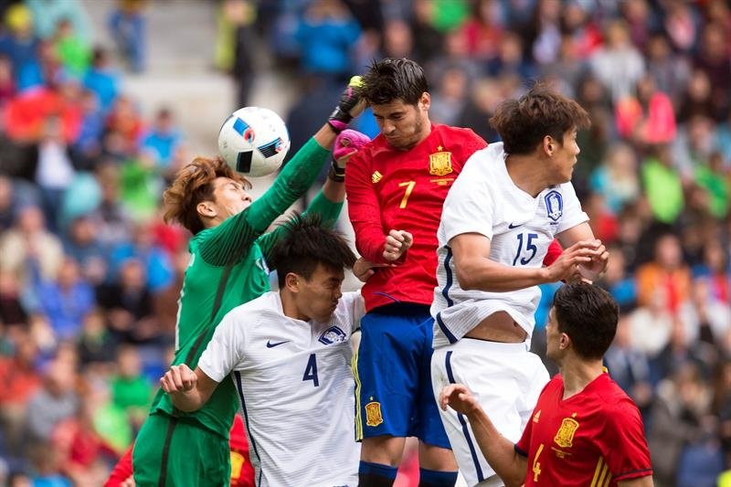 Morata sufre un edema muscular y se perderá el último amistoso