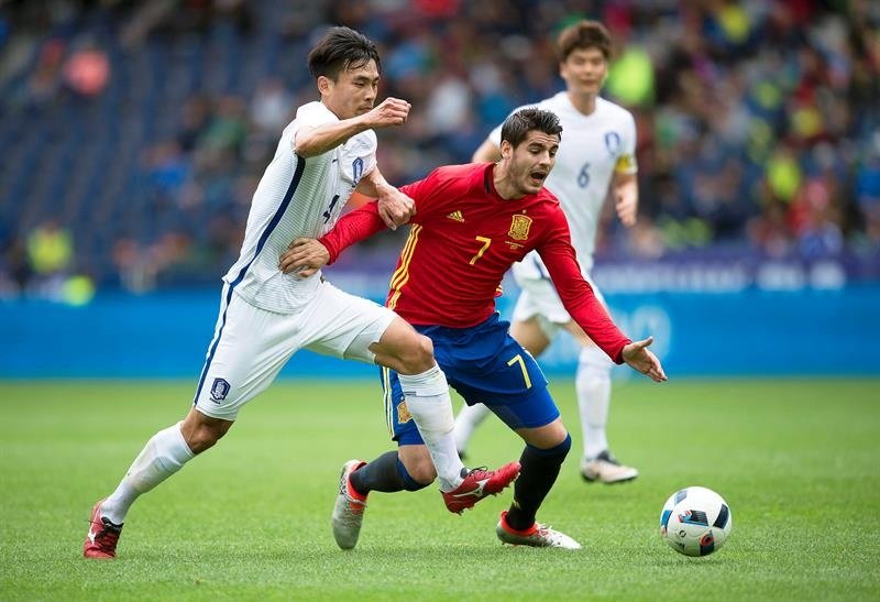 Del Bosque deja entrever la suplencia de Morata ante Georgia