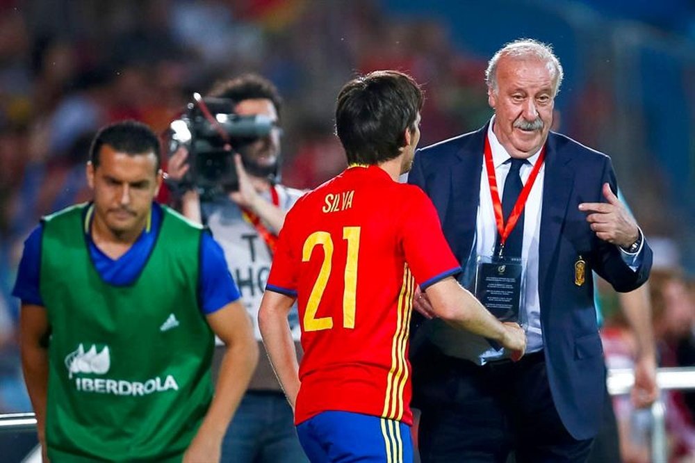 Vicente del Bosque ha sido claro con el resultado del encuentro ante Georgia. EFE