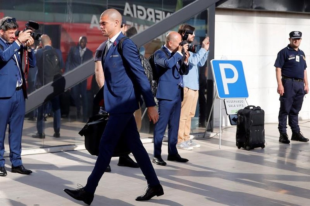 Pepe positif au Covid, Tiago Djalo appelé avec le Portugal. afp