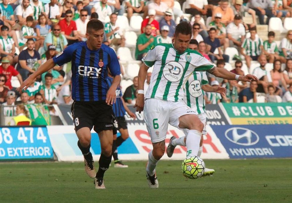 Luso ha sido renovado por el Córdoba por dos temporadas, el 30 de junio de 2018. Archivo/EFE/EPA