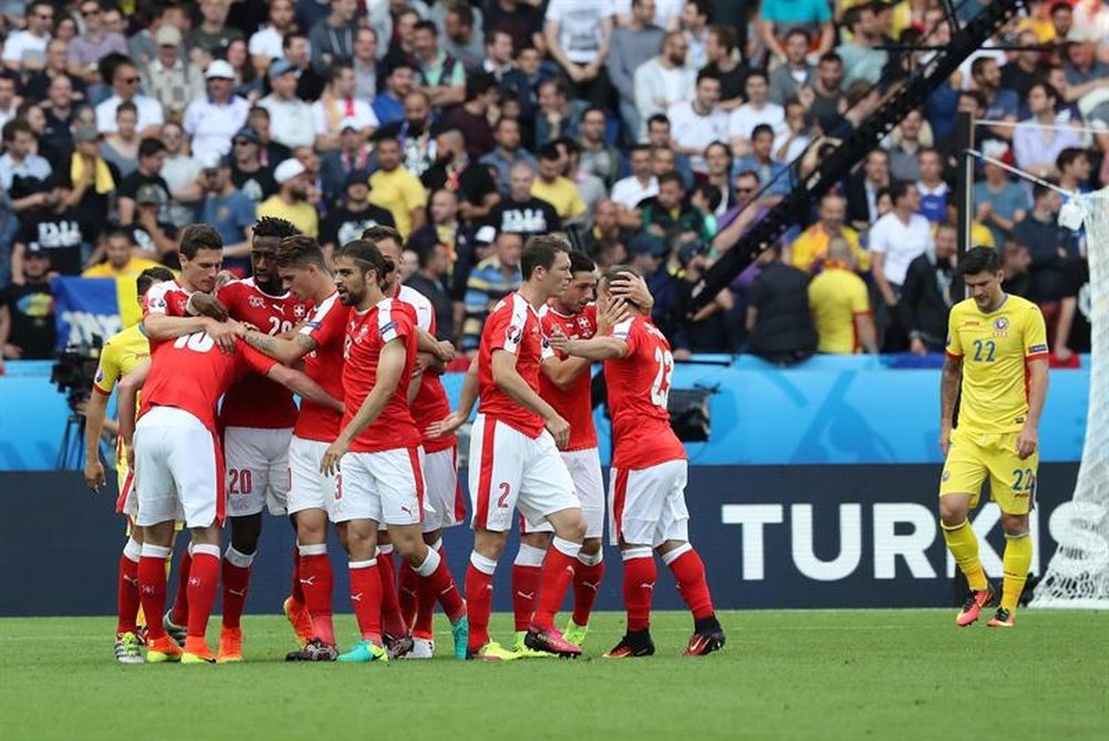 El combinado suizo debutará ante Brasil en el Mundial de Rusia. EFE