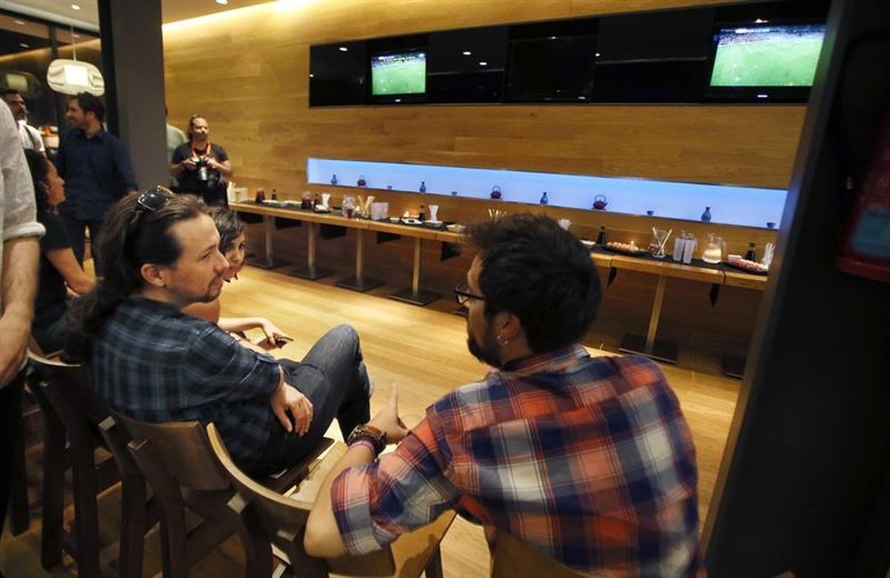 Pablo Iglesias defendió a Piqué. EFE