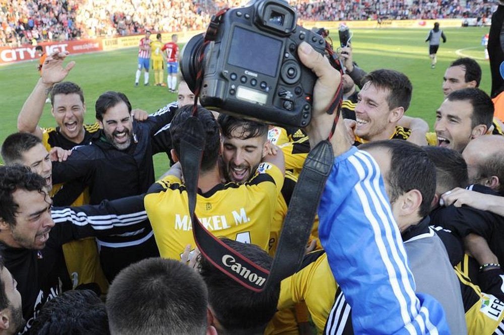 Osasuna fue el equipo que subió a Primera como ganador del 'play off' del año pasado. EFE