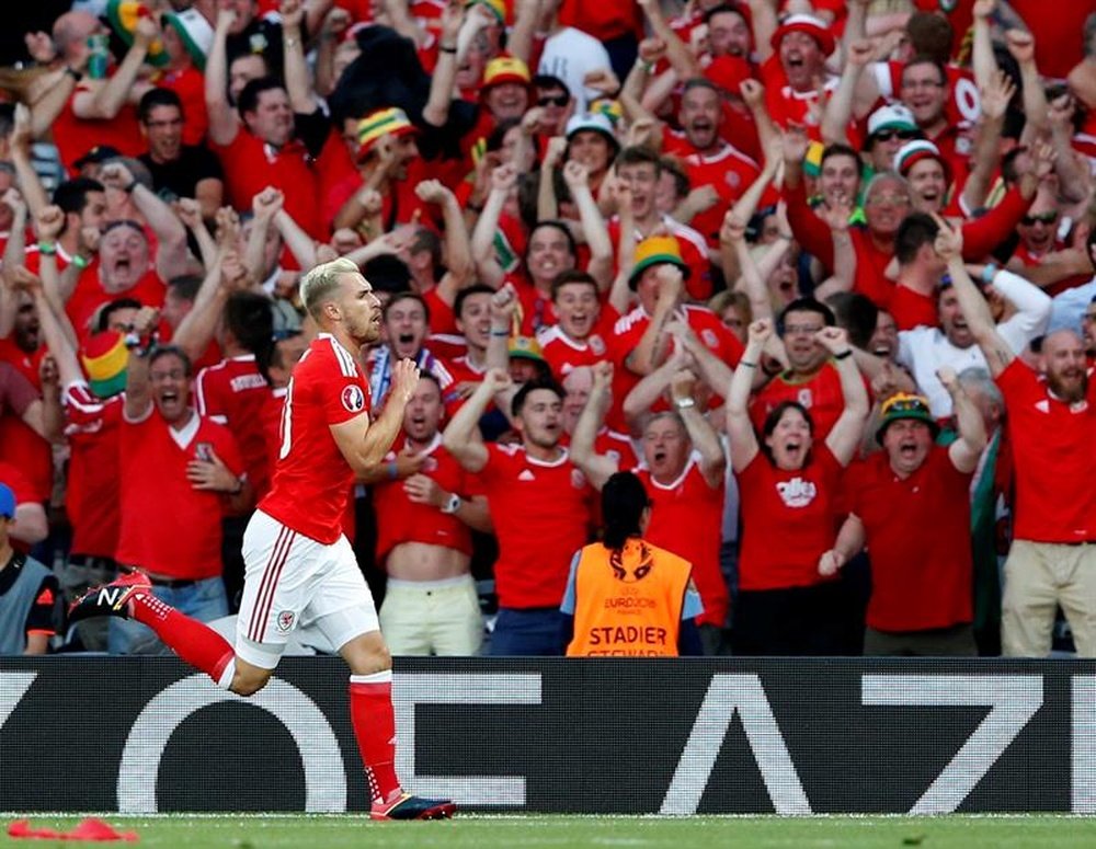Aaron Ramsey back to the Welsh squad. EFE