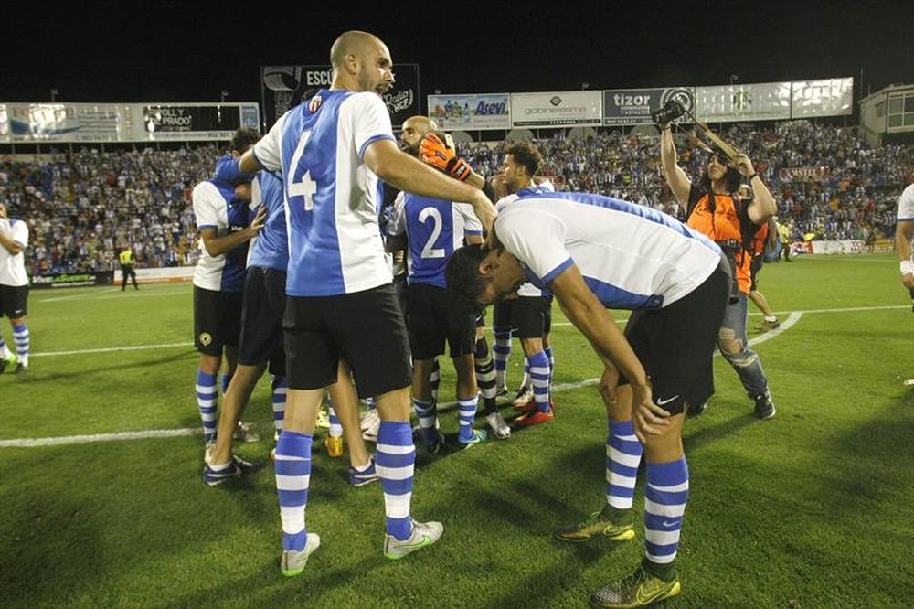 El equipo alicantino espera empezar bien el año 2017. EFE/Archivo