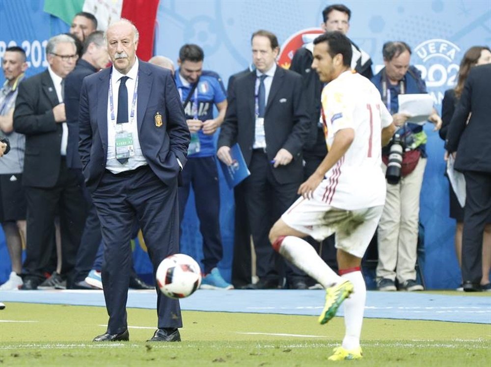 La Eurocopa 2016, el final de la 'era Del Bosque'. EFE