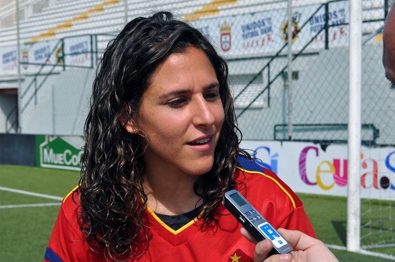 Jugadora gallega de la selección española