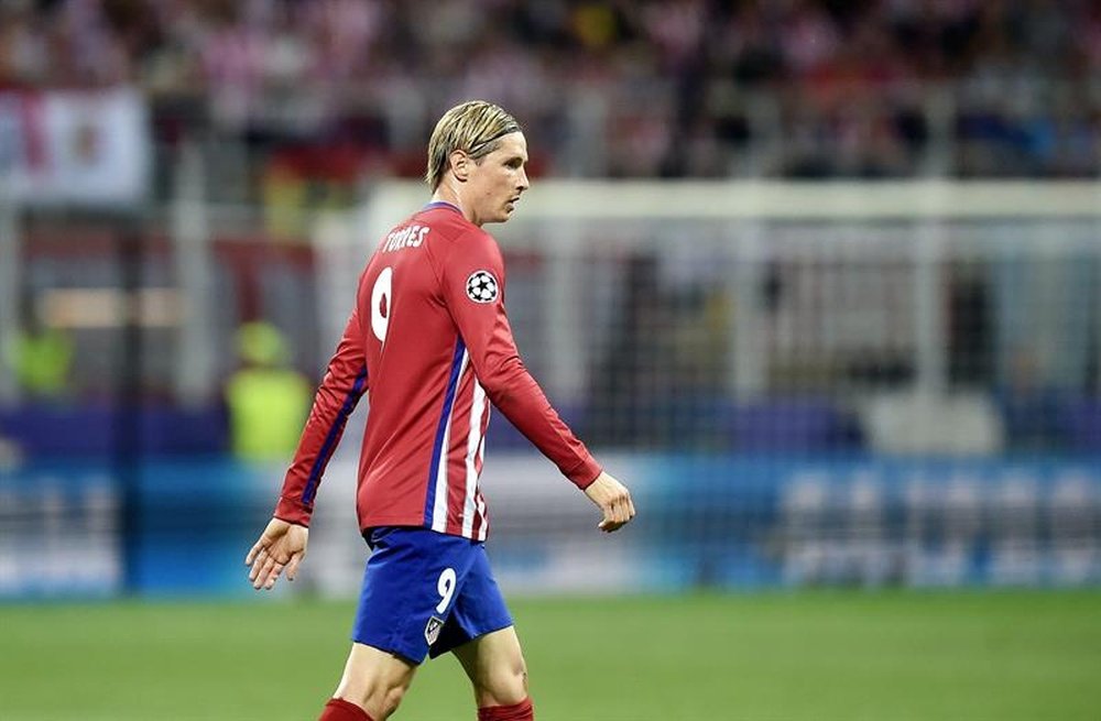 El jugador del Atlético de Madrid Fernando Torres. EFE/Archivo