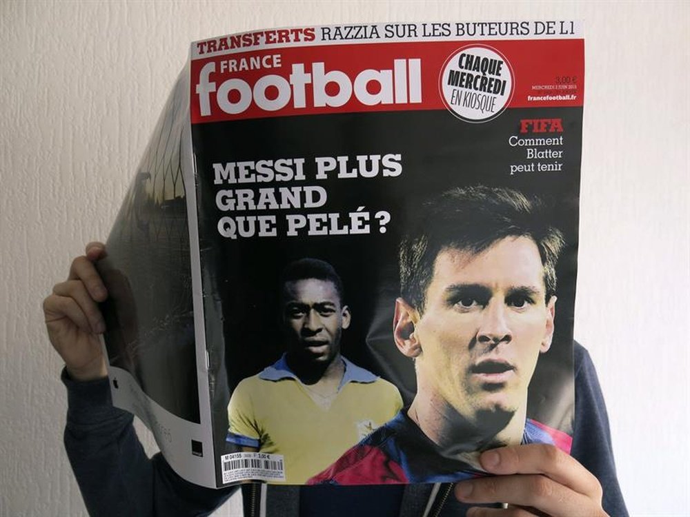 El argentino se acerca a una cifra histórica de Pelé. EFE