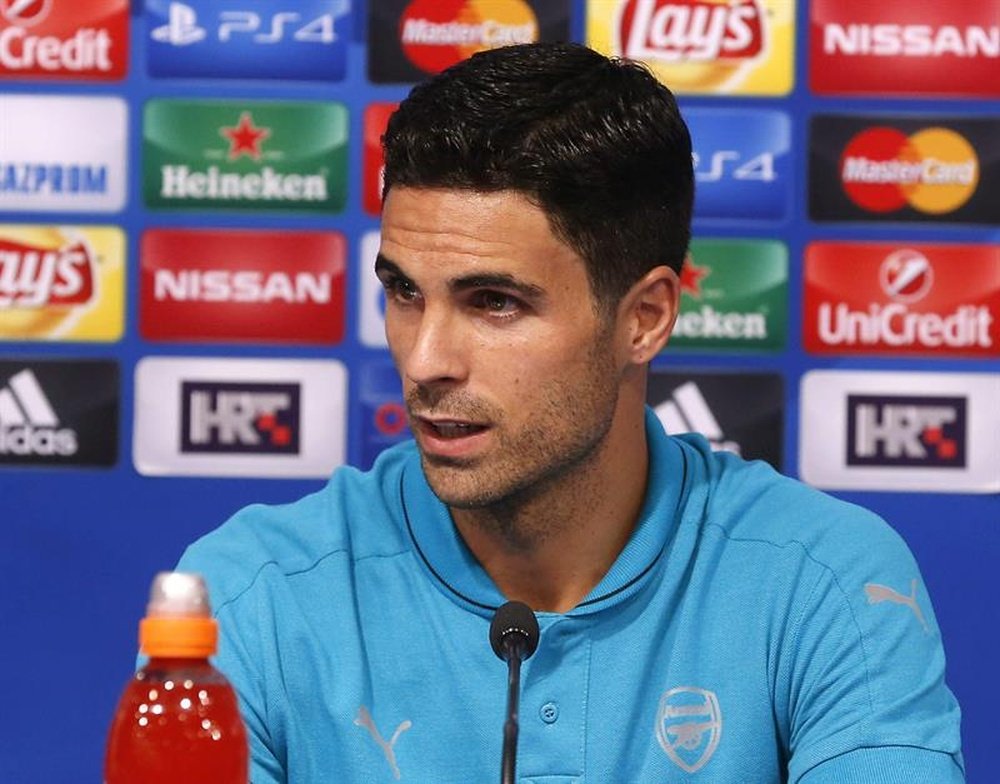 Arteta looks likely to become the next Arsenal manager. EFE/Archivo