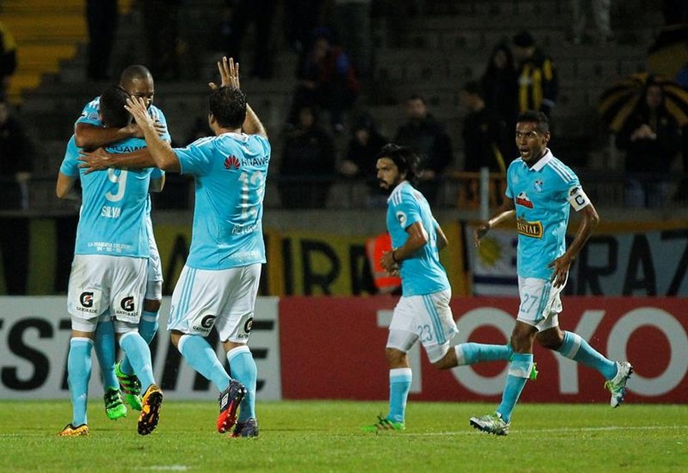 Sporting Cristal sumó otra importante victoria en el campeonato peruano. EFE