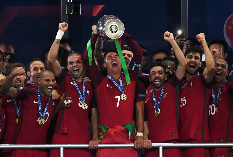 Título de la Eurocopa con Portugal