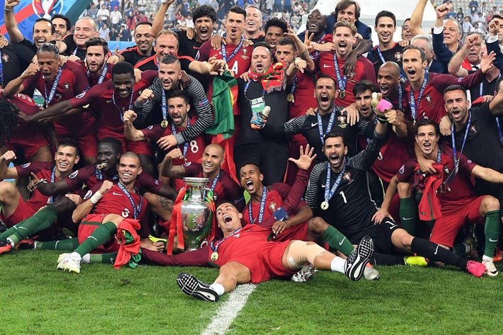 Portugal are the reigning European champions. EFE