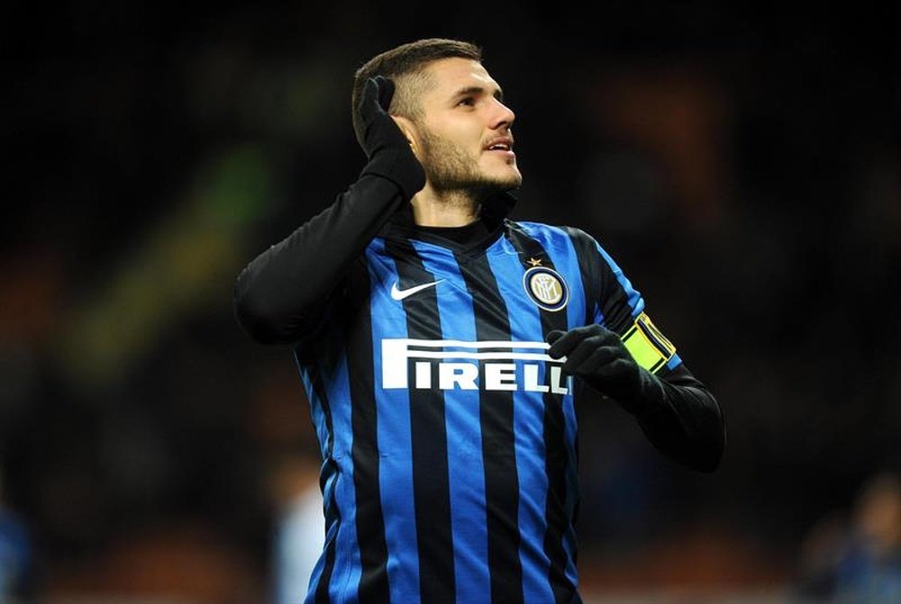 Inter striker Mauro Icardi is going to hold talks with Arsenal over a summer move. EFE