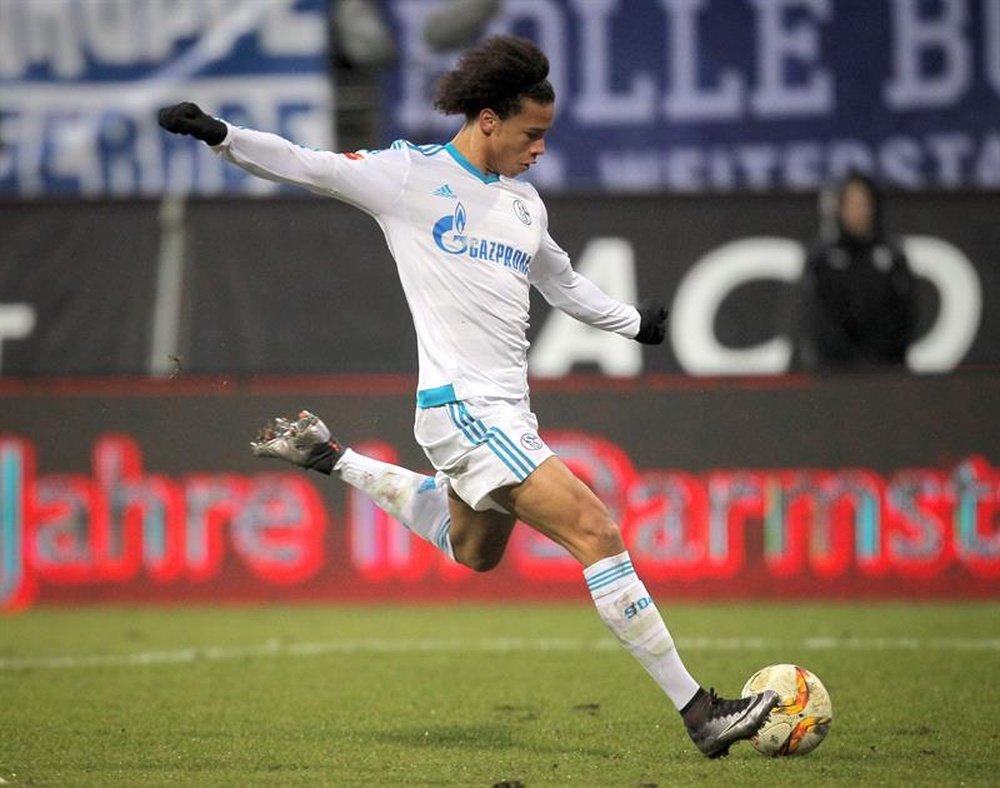 Leroy Sané cuajó una gran temporada en el Schalke. EFE