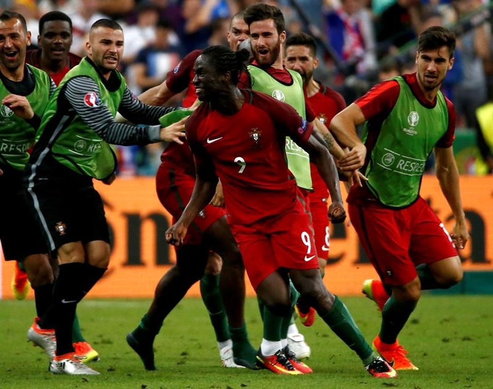 Eder scored the winning goal in the Euro 2016 final against France. EFE/Archivo