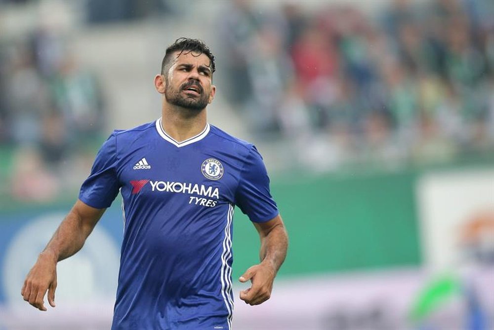 El delantero del Chelsea Diego Costa. EFE/Archivo