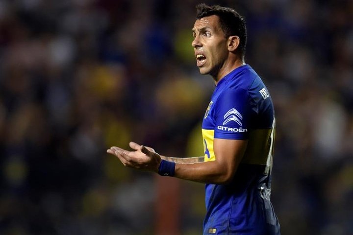 Boca pierde a Carlos Tévez para el encuentro ante Olimpia