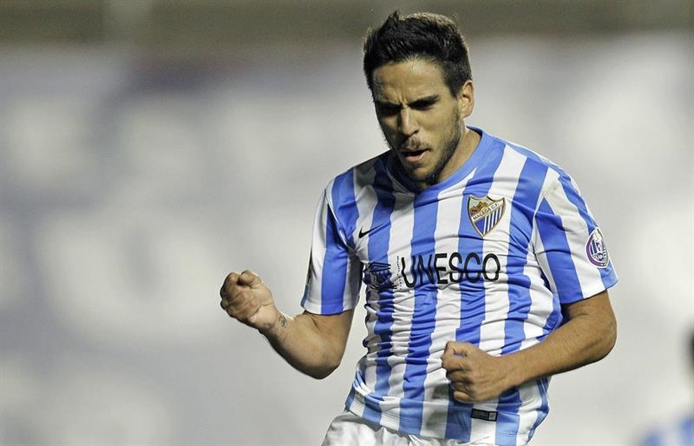 El Málaga ya habría extendido un nuevo contrato a Recio por cuatro temporadas. EFE