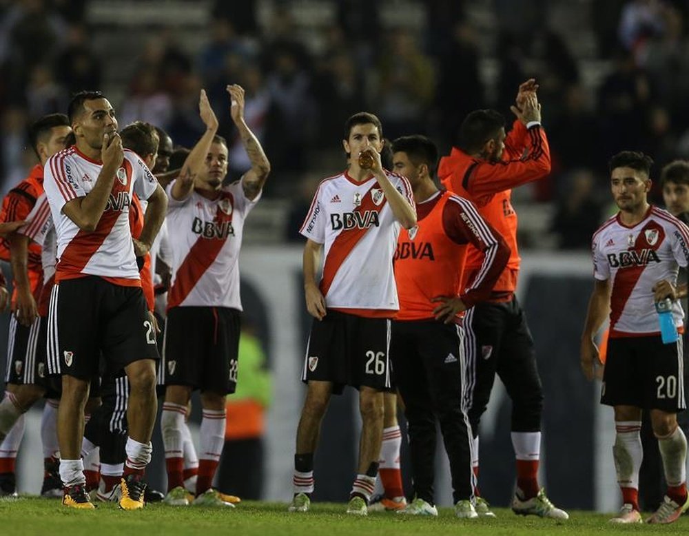 El River-Lanús no tendrá afición visitante. EFE/Archivo