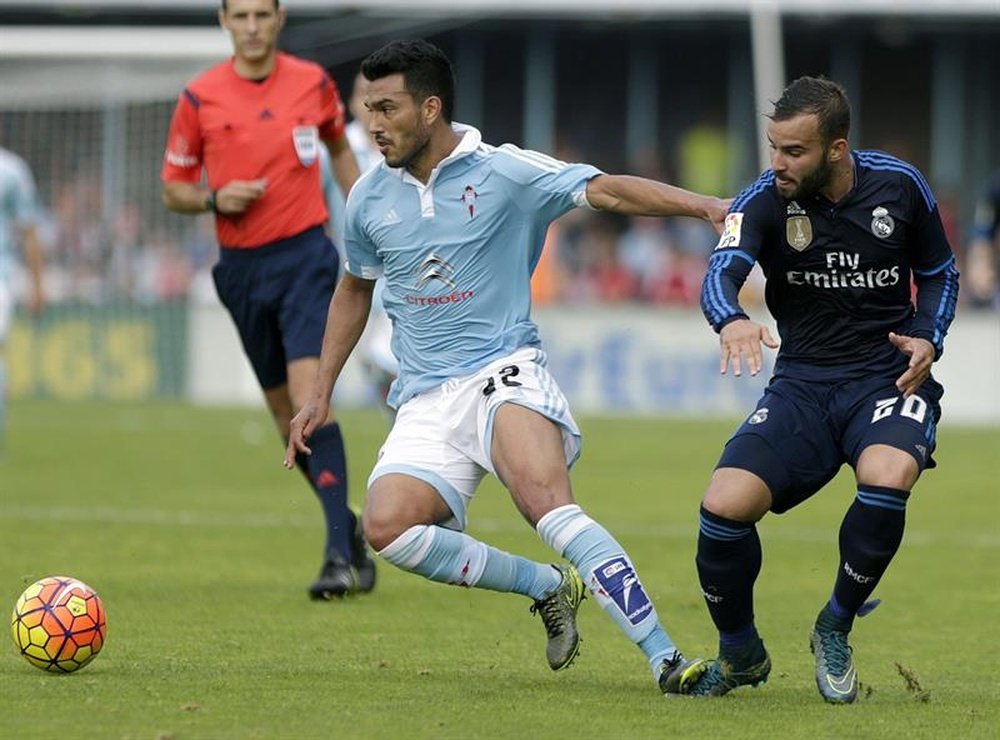 Cabral no siente presión por el mal incio del Celta en LaLiga. EFE/Archivo