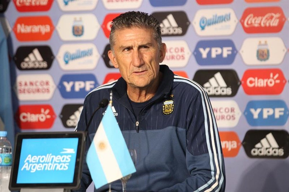 Edgardo Bauza a félicité son équipe entière. EFE