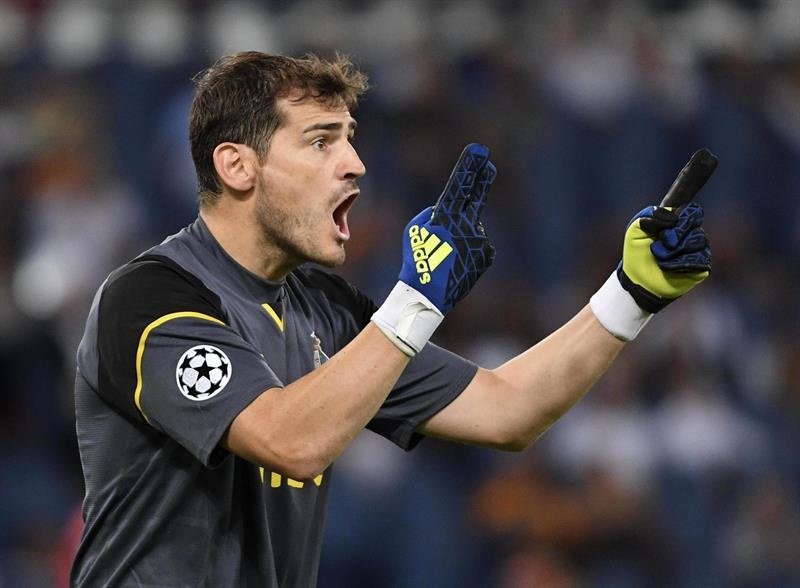 Casillas volvió a ser el 'Santo' ante el Sporting de Lisboa. EFE/Archivo